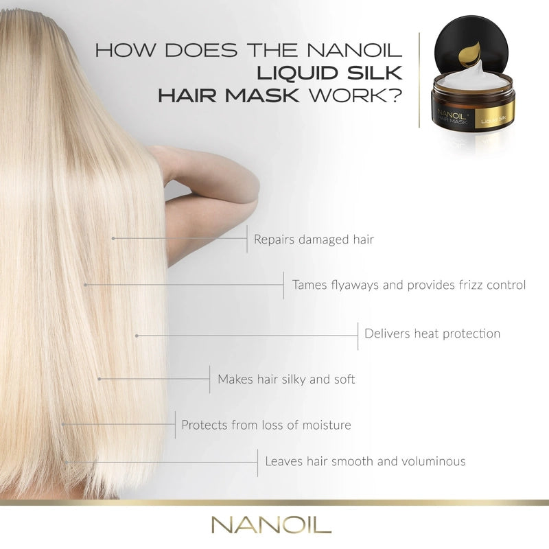 Nanoil Liquid Silk Hair Mask 300 Ml