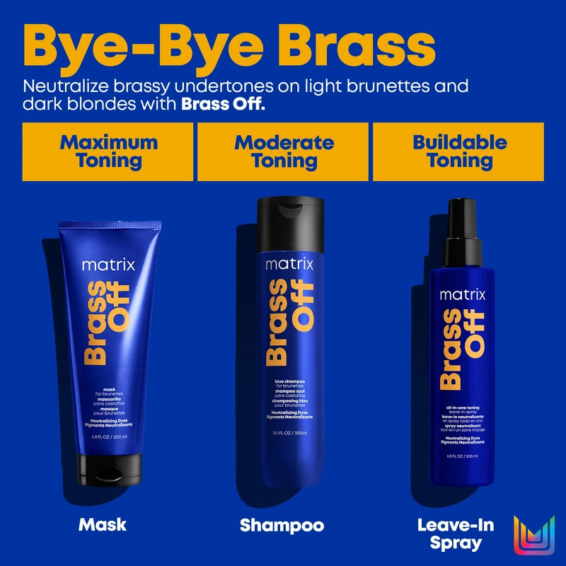  Matrix Brass Off Shampoo 300 Ml
