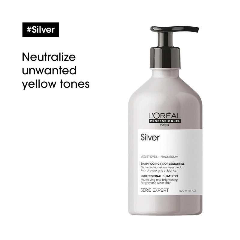  L'Oréal Professionnel Silver Shampoo 500 Ml