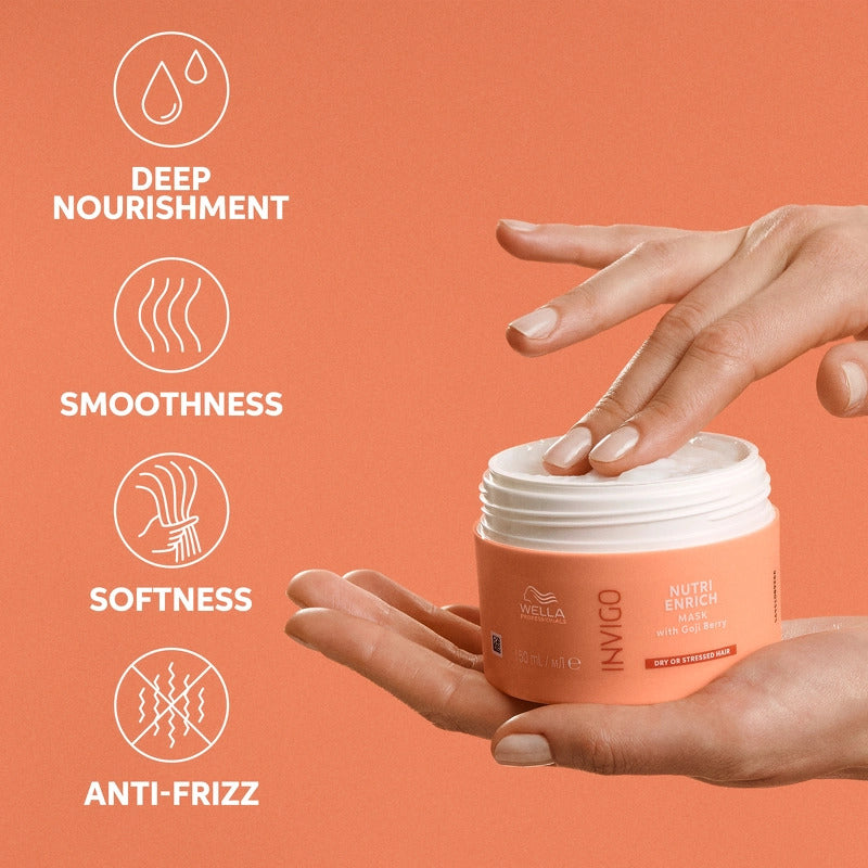  Wella Professionals Invigo Nutri-Enrich Deep Nourishing Mask 150 Ml