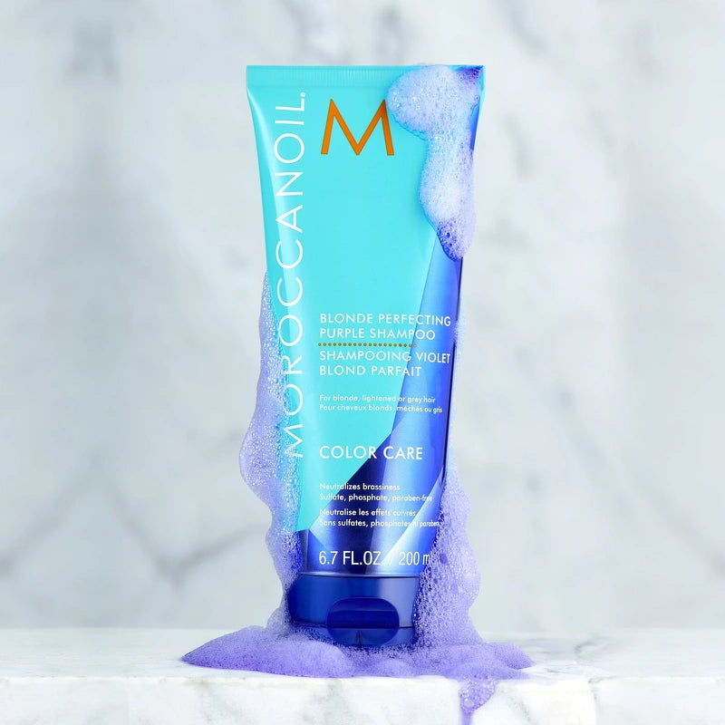  Moroccanoil Blonde Perfecting Purple Shampoo 200 Ml