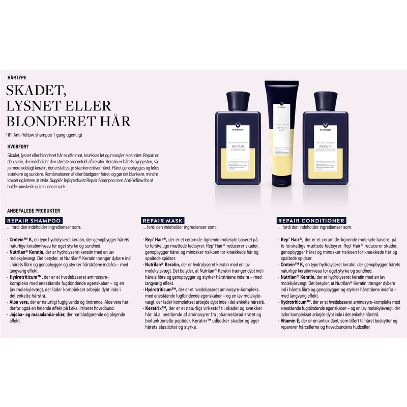  HH Simonsen Repair Mask 150 Ml