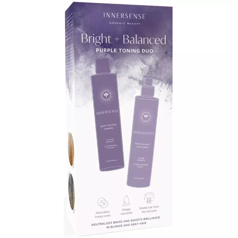  Innersense Bright + Balanced Purple Toning Duo Set