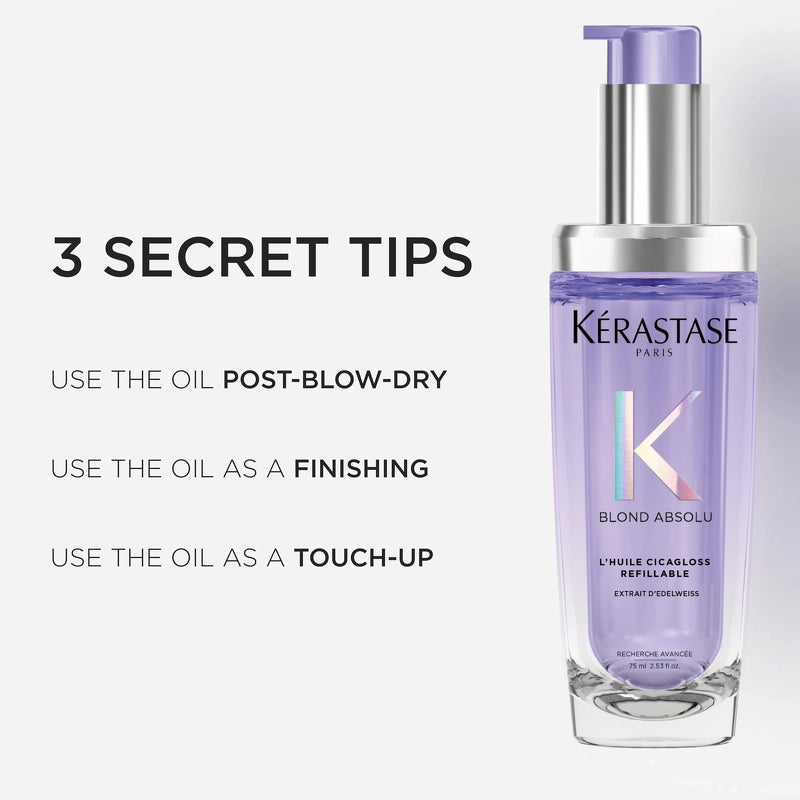  Kérastase Blond Absolu L´Huile Cicagloss Hair Oil Refill 75 Ml