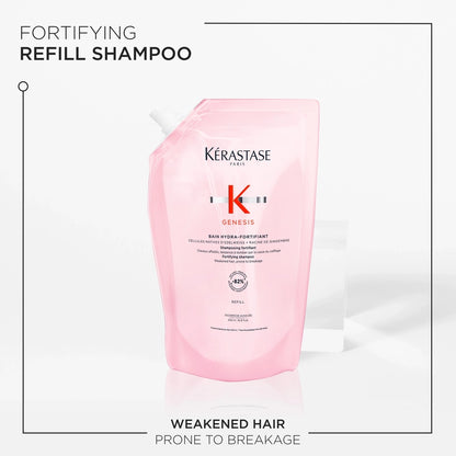  Kérastase Genesis Bain Hydra-Fortifiant Shampoo Refill 500 Ml