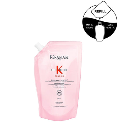  Kérastase Genesis Bain Hydra-Fortifiant Shampoo Refill 500 Ml