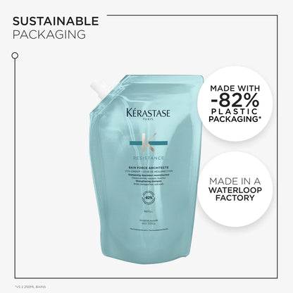  Kérastase Resistance Bain Force Architecte Shampoo Refill 500 Ml