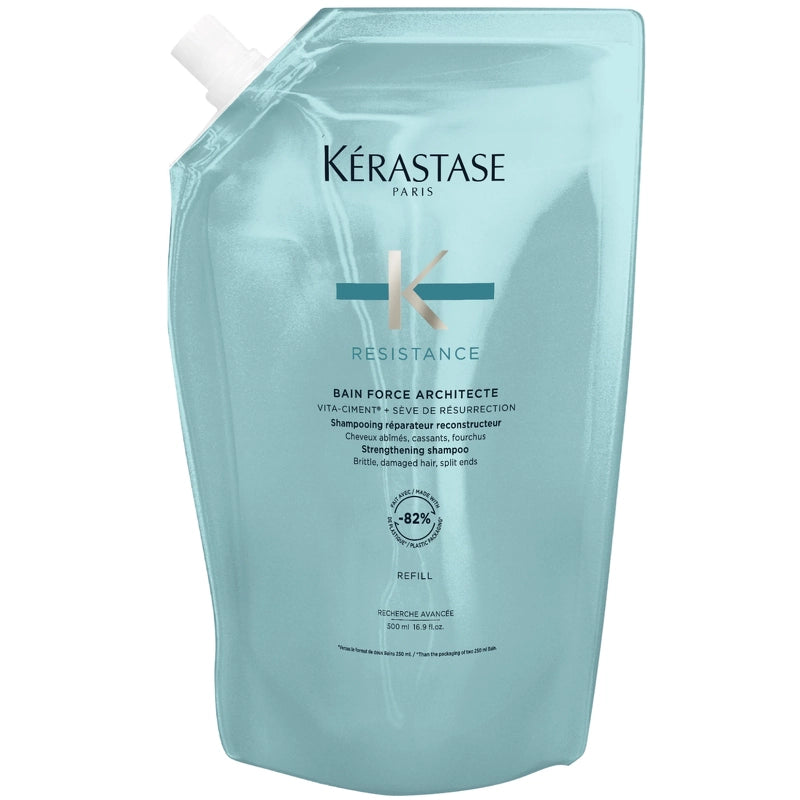  Kérastase Resistance Bain Force Architecte Shampoo Refill 500 Ml
