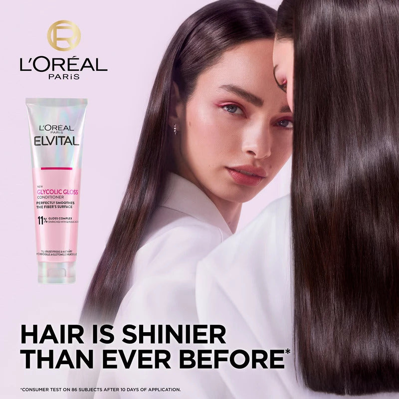 L’Oréal Paris L'Oreal Paris Elvital Glycolic Gloss Conditioner 150 Ml