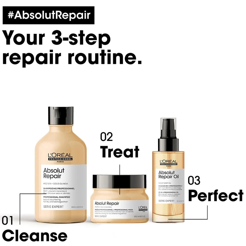  L'Oréal Professionnel Absolut Repair Masque 250 Ml - Thick Hair