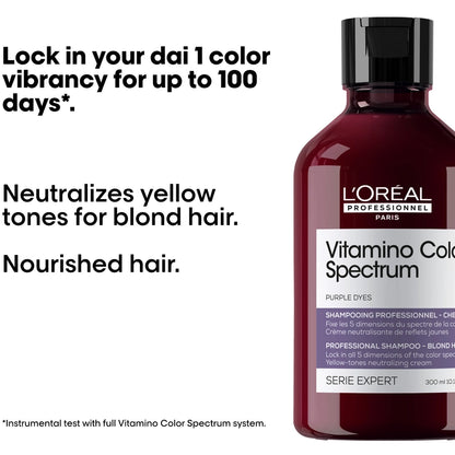  L'Oréal Professionnel Vitamino Color Spectrum Purple Shampoo 300 Ml