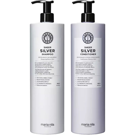  Maria Nila Sheer Silver Set 1000 + 1000 Ml