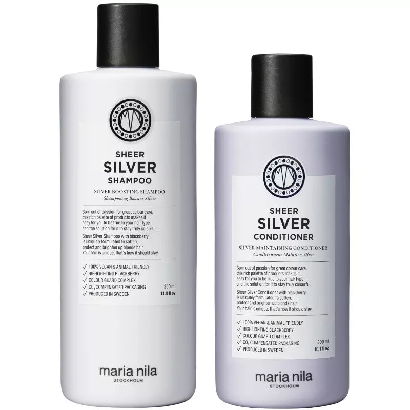  Maria Nila Sheer Silver Set 350 + 300 Ml