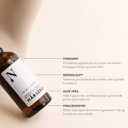  Naturligolie Økologisk Hårserum Boost 100 Ml
