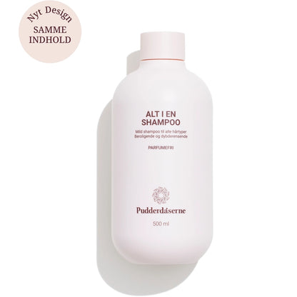  Pudderdåserne Alt I En Shampoo 500 Ml