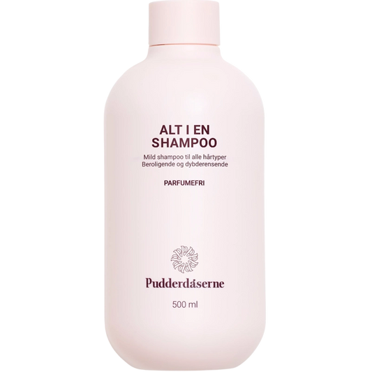  Pudderdåserne Alt I En Shampoo 500 Ml