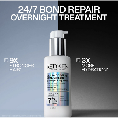  Redken Acidic Bonding Concentrate 24/7 Night & Day Serum 100 Ml