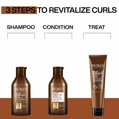  Redken All Soft Mega Curl Shampoo 300 Ml