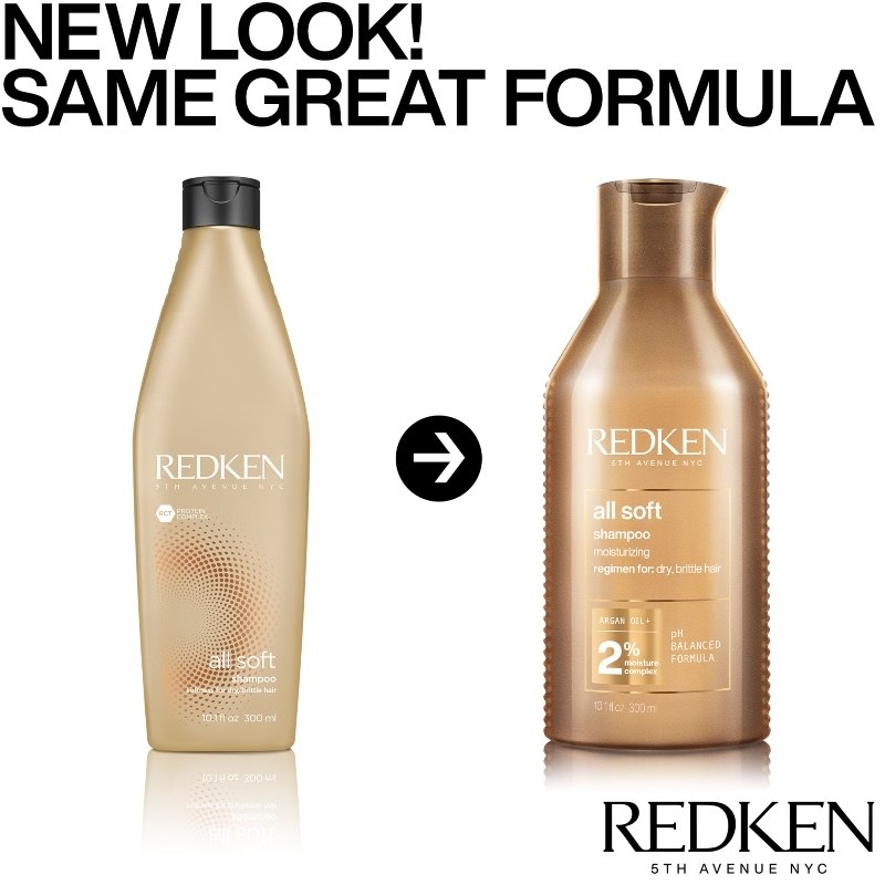  Redken All Soft Shampoo 300 Ml