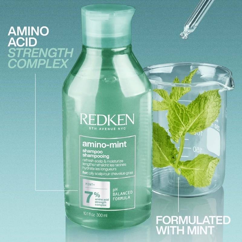  Redken Amino Mint Shampoo 300 Ml