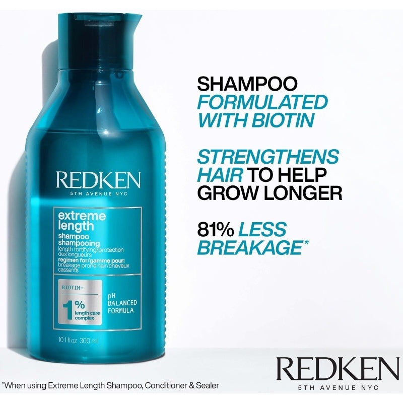  Redken Extreme Length Shampoo 300 Ml
