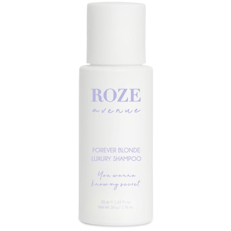  ROZE Avenue Forever Blonde Luxury Shampoo Travel Size 50 Ml