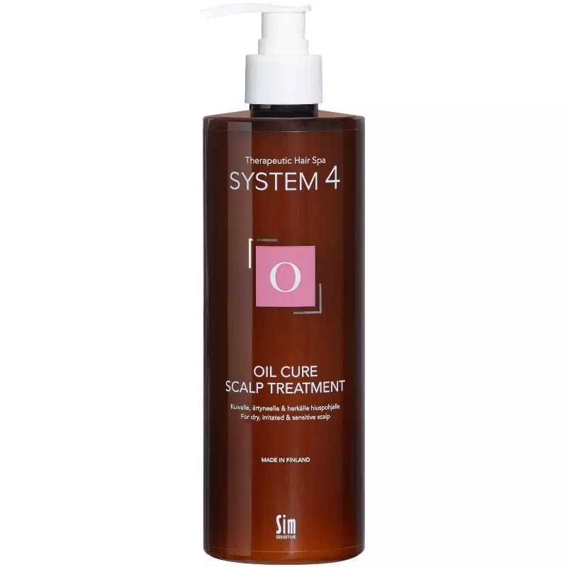  System 4 - O Oil Cure Hair Mask For Dry & Sensitive Scalp 500 Ml