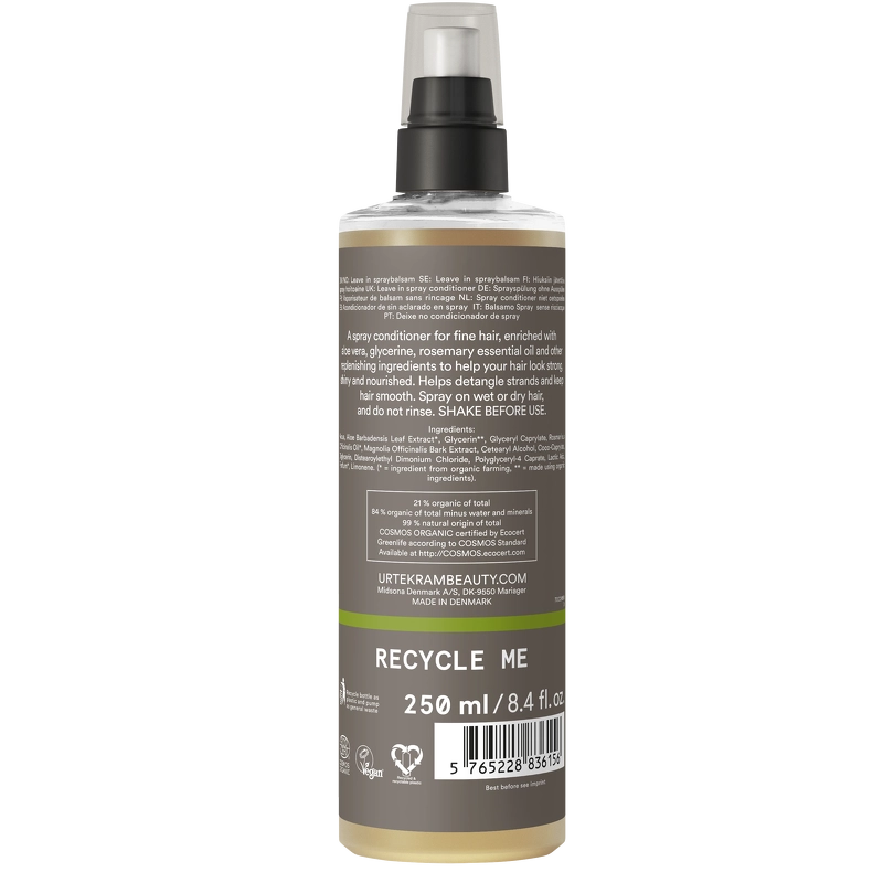  Urtekram Rosemary Spray Conditioner 250 Ml