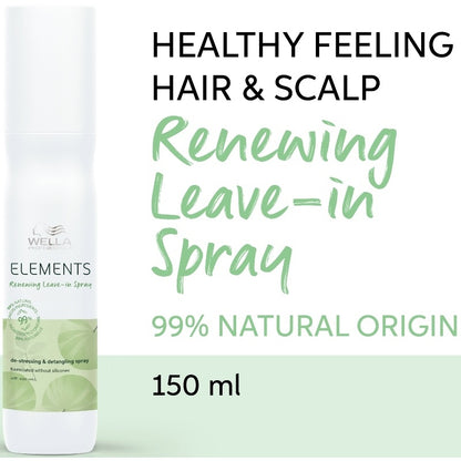  Wella Professionals Elements Destressing & Detangling Spray 150 Ml