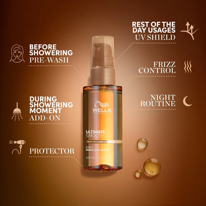  Wella Professionals Ultimate Smooth Miracle Oil Serum 100 Ml